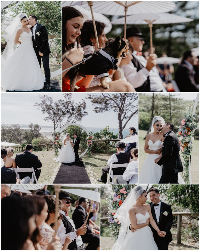 twin waters wedding